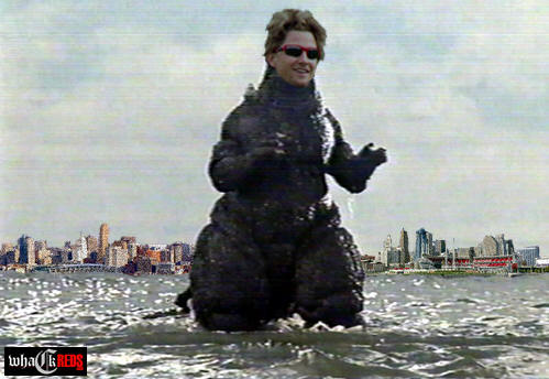 Mike Leake Godzilla